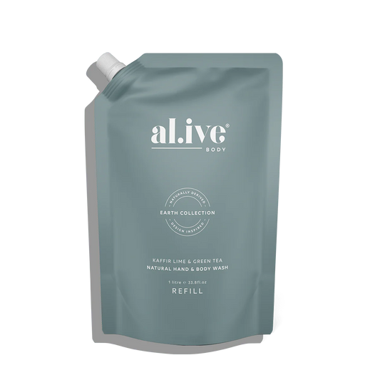 AL.IVE - Wash Refill, Kaffir Lime & Green Tea