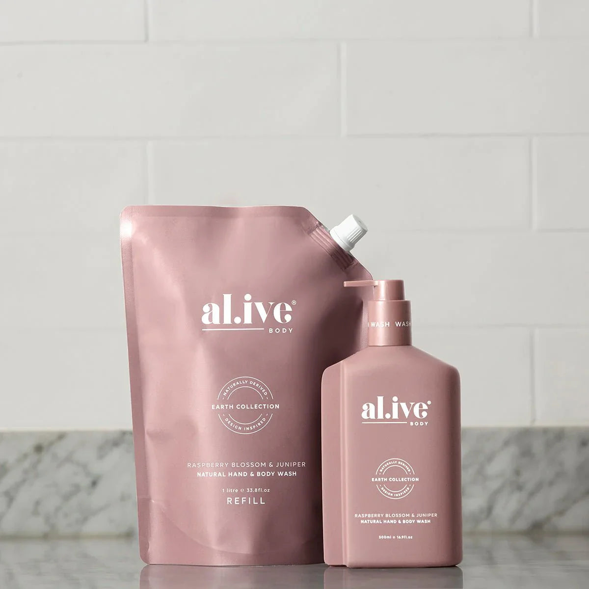 AL.IVE - Wash Refill, Raspberry Blossom & Juniper