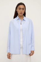 Load image into Gallery viewer, Avoca Stripe LS Shirt Blue/White Stripe
