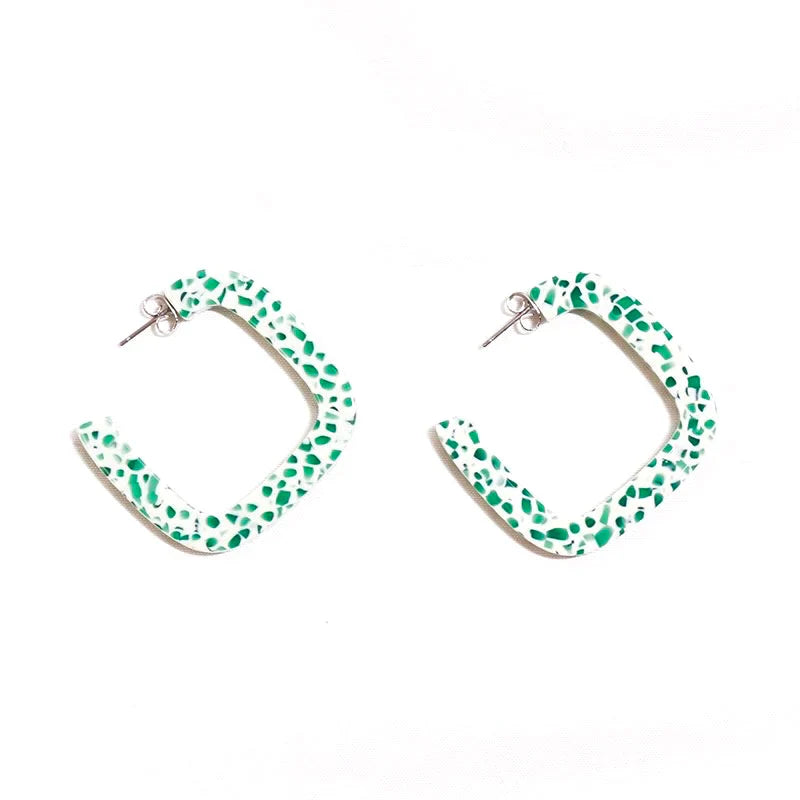 KITTY PALOMA - Earrings, Mint Tarrazzo