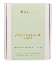 Load image into Gallery viewer, Wash &amp; Lotion Duo Lychee &amp; Apple Blossom 500ml
