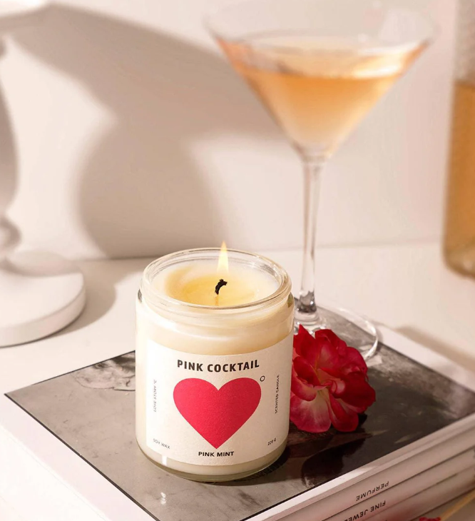 Pinkmint Candle - Pink Cocktail