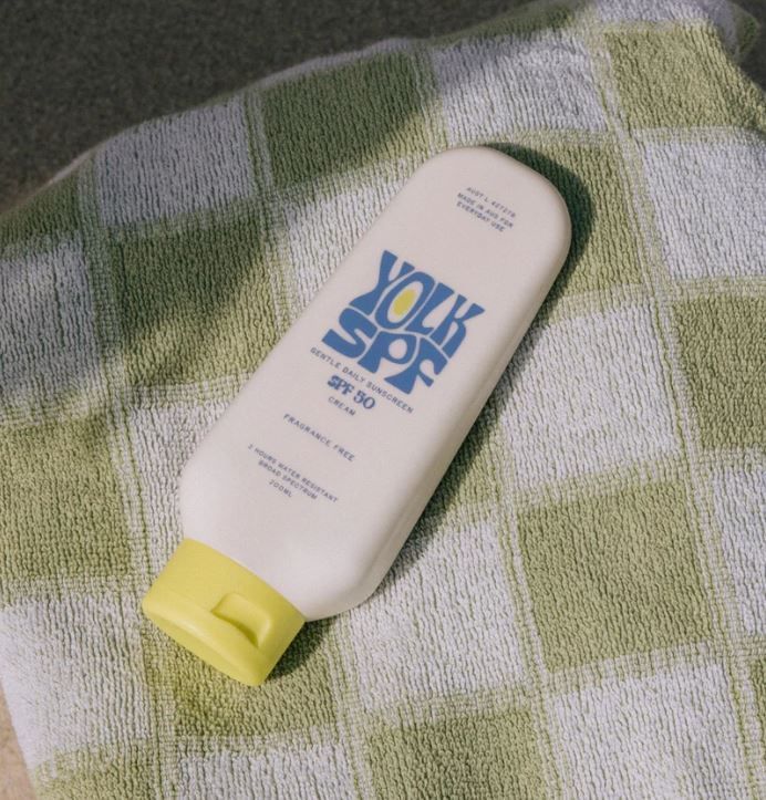 Yolk Sunscreen Fragrance Free SPF50