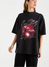 Load image into Gallery viewer, Chrome Cherry Tee Vintage Black
