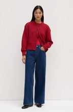 Load image into Gallery viewer, Ava Knit Cardigan Dark Cherry
