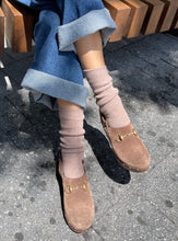 Load image into Gallery viewer, Snow Socks Mauve
