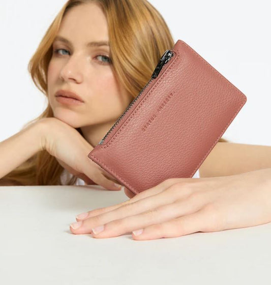 Avoiding things wallet Dusty Rose