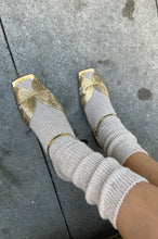 Load image into Gallery viewer, Winter Sparkle Socks Champagne
