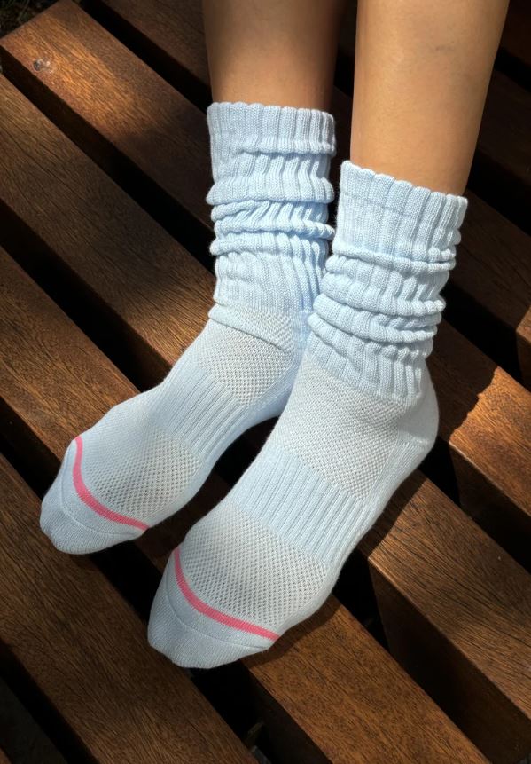 Ballet Socks Baby Blue