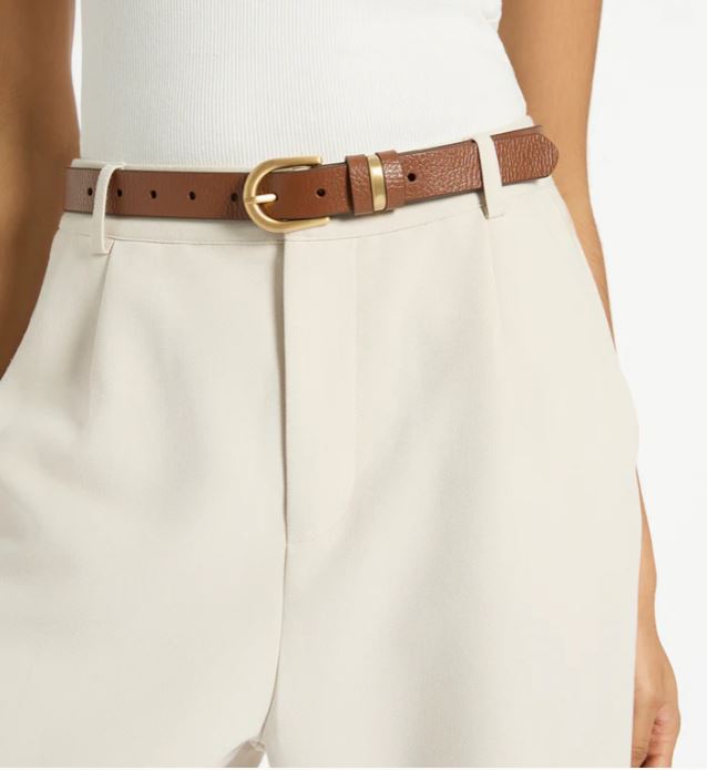 Over and over belt Tan/Gold M/L