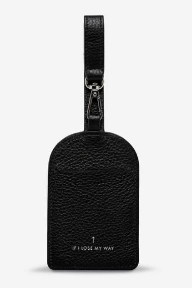 Found You luggage tag Black