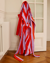 Load image into Gallery viewer, Hommey Robe Grapefruit Stripes
