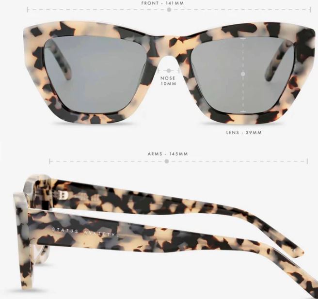 Mirage Sunglasses White Torte