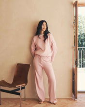 Load image into Gallery viewer, Cotton Cashmere Sweater - Rose
