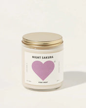 Load image into Gallery viewer, Pinkmint Candle - Night Sakura
