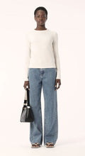 Load image into Gallery viewer, Nola Long Sleeve Top White Marle
