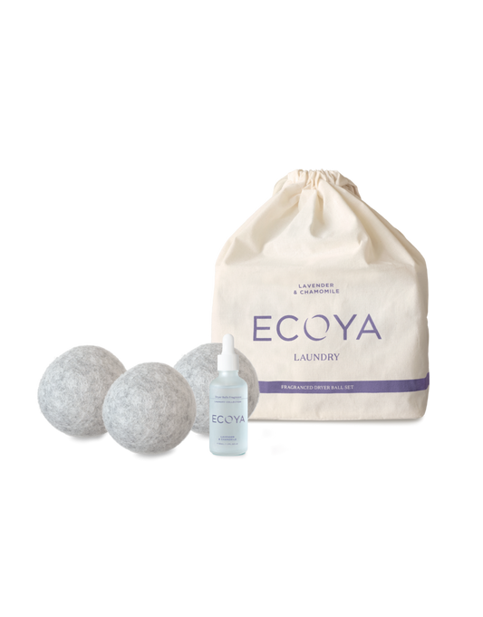 ECOYA - Laundry Dryer Ball Set, Lavender & Chamomile