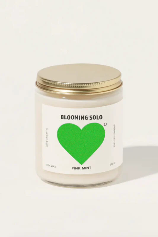 Pinkmint Candle - Blooming Solo