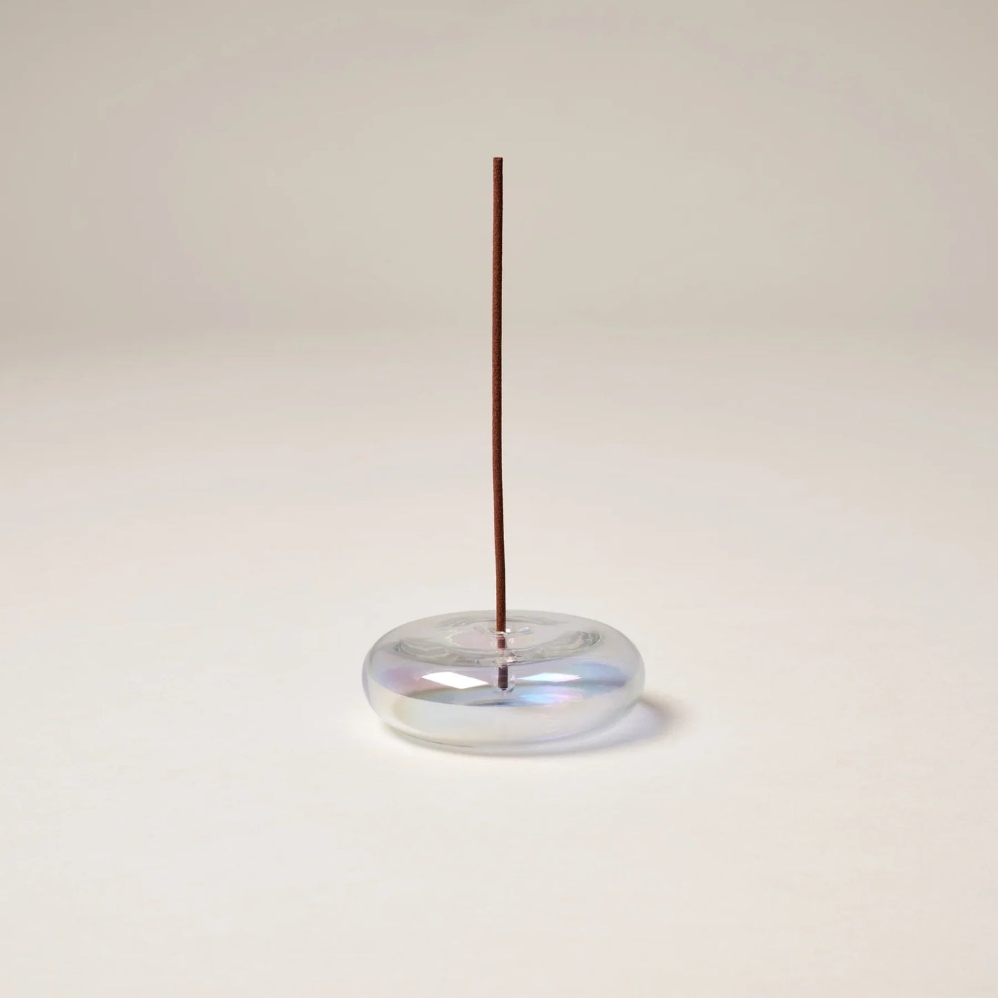 GENTLE HABITS - Glass Vessel Incense Holder, Iridescent