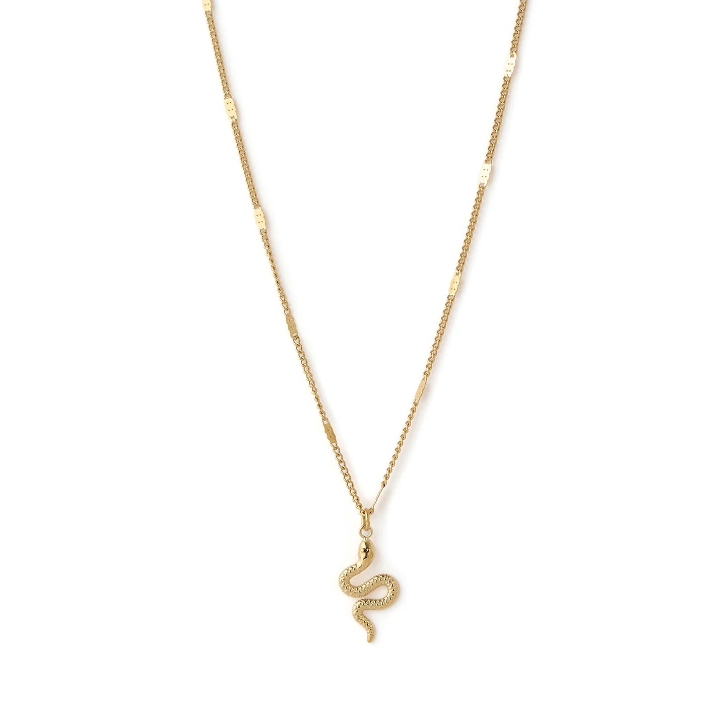 Boa gold necklace