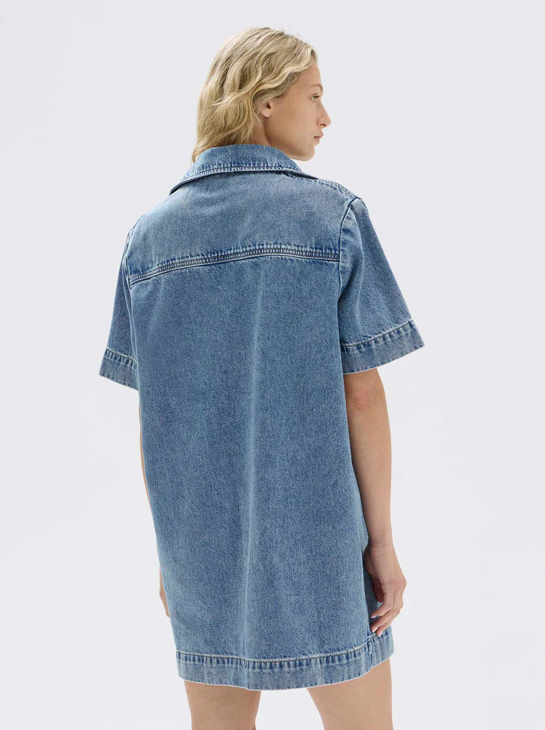 ASSEMBLY LABEL - Genevieve Denim Mini Dress