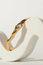 Load image into Gallery viewer, Evelyn Bangle - Gold / Diamond
