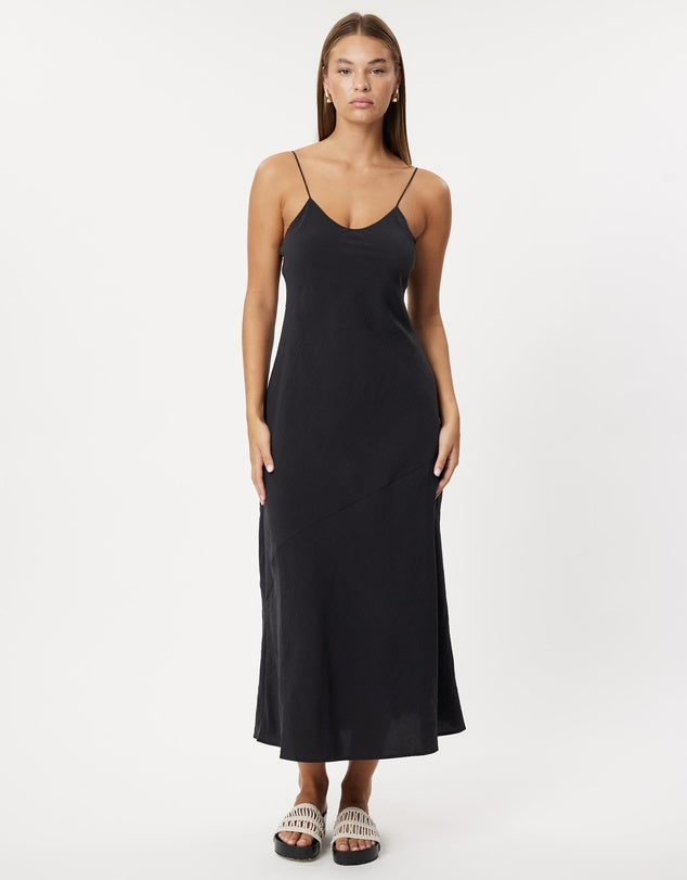 Heather Silk Blend Maxi Dress
