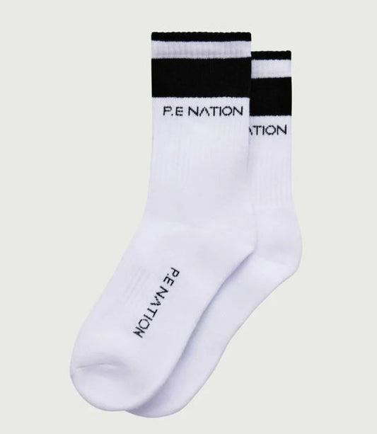 Homage Sock Optic White