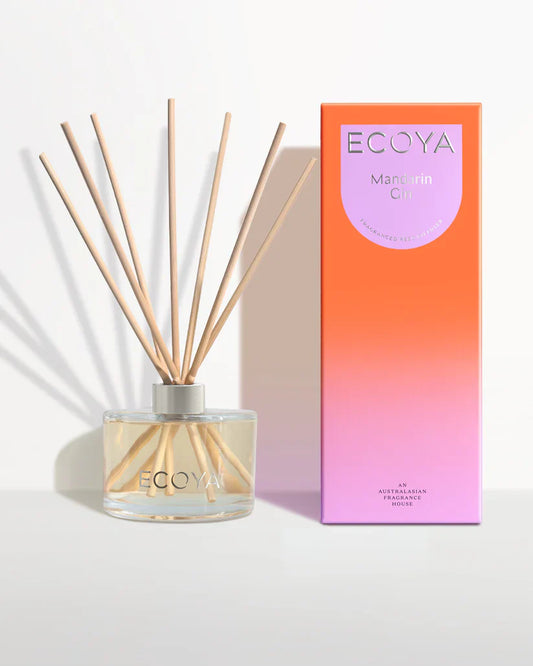 ECOYA - Reed Diffuser, Mandarin & Gin