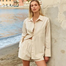 Load image into Gallery viewer, Status Anxiety -Slow Motion Womens Shorts, Bone
